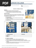 Activity 6 Stability of Proteins PDF