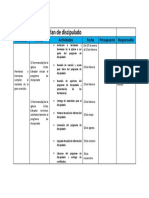 Plan de discipulado