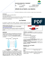 9P - Guía5 - MATEMATICAS - La Función y Sus Elementos