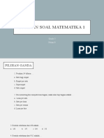 Pekan 8 Matematika 1 - Latihan Soal (1)