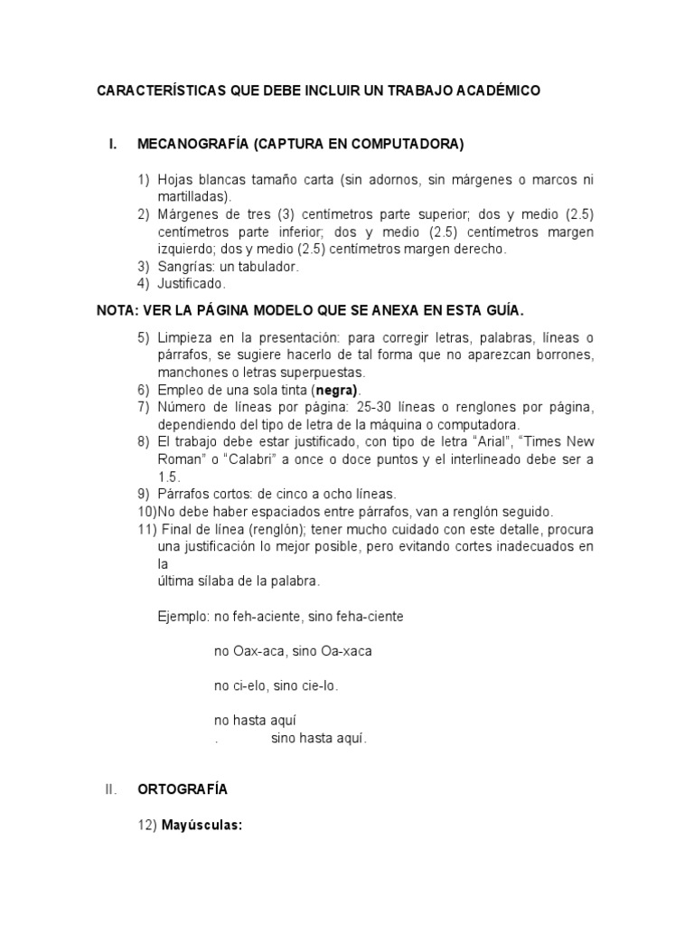 Como Hacer Formatos de Español PDF