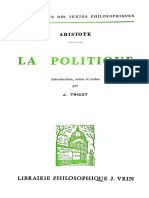 Tricot - Aristote_ La Politique-librairie Philosophique j. Vrin (1989)