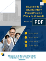 9-Sep Situacion de Salud Mental en El Peru y El Mundo