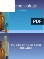 Lesson 4 - Dosage Calculation 2020