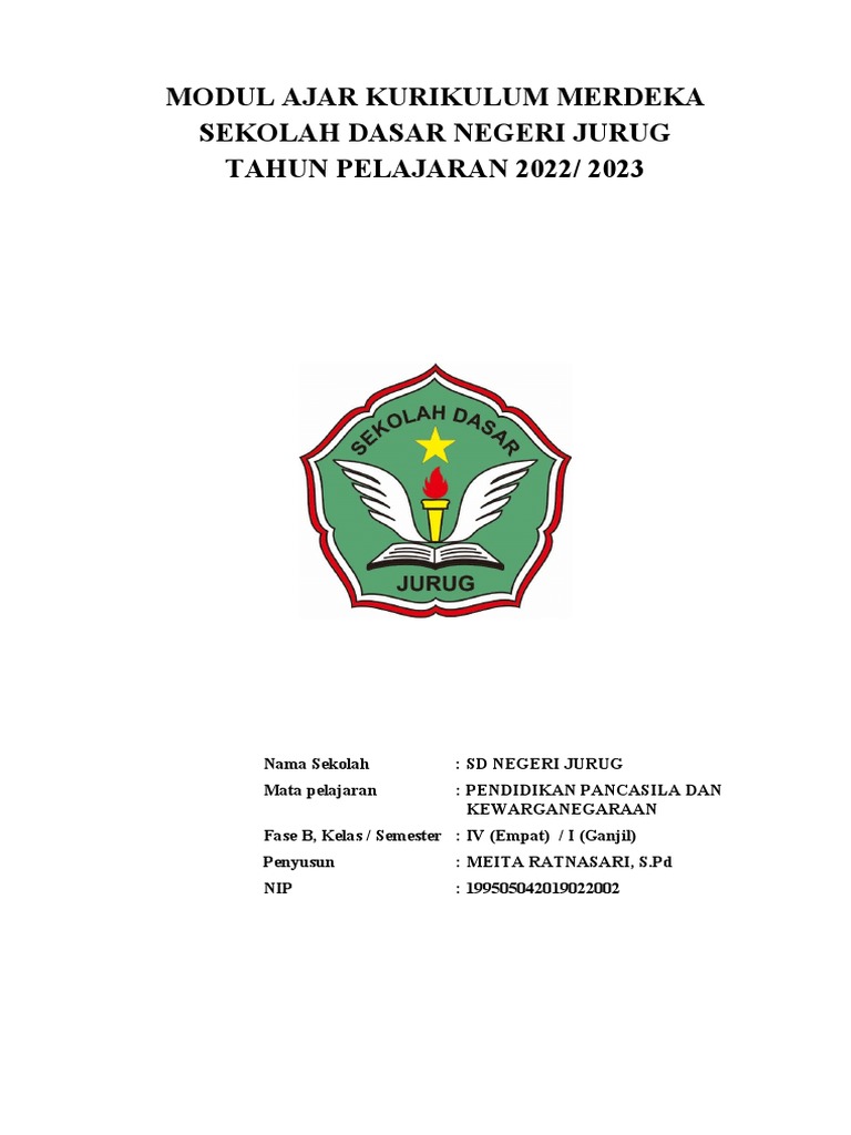 Kurikulum Merdeka SD Jurug 2022/2023 | PDF