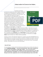 La Crucifixion de Jésus Selon Le Coran Et en Islam S4V157-158