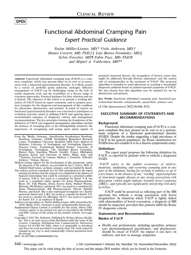 functional-abdominal-cramping-pain-expert-practical-guidance-2022