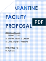 Zen City Quarantine Facility Proposal