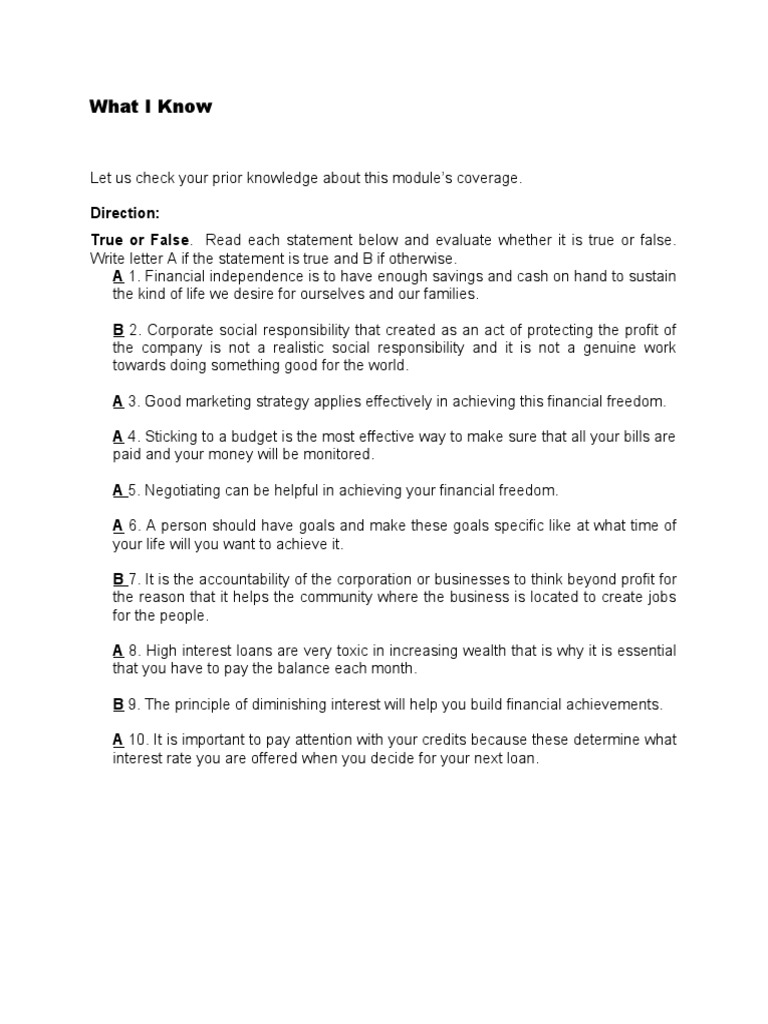 MODULE 10 BUS. ETHICS Valera | PDF | Corporate Social Responsibility ...