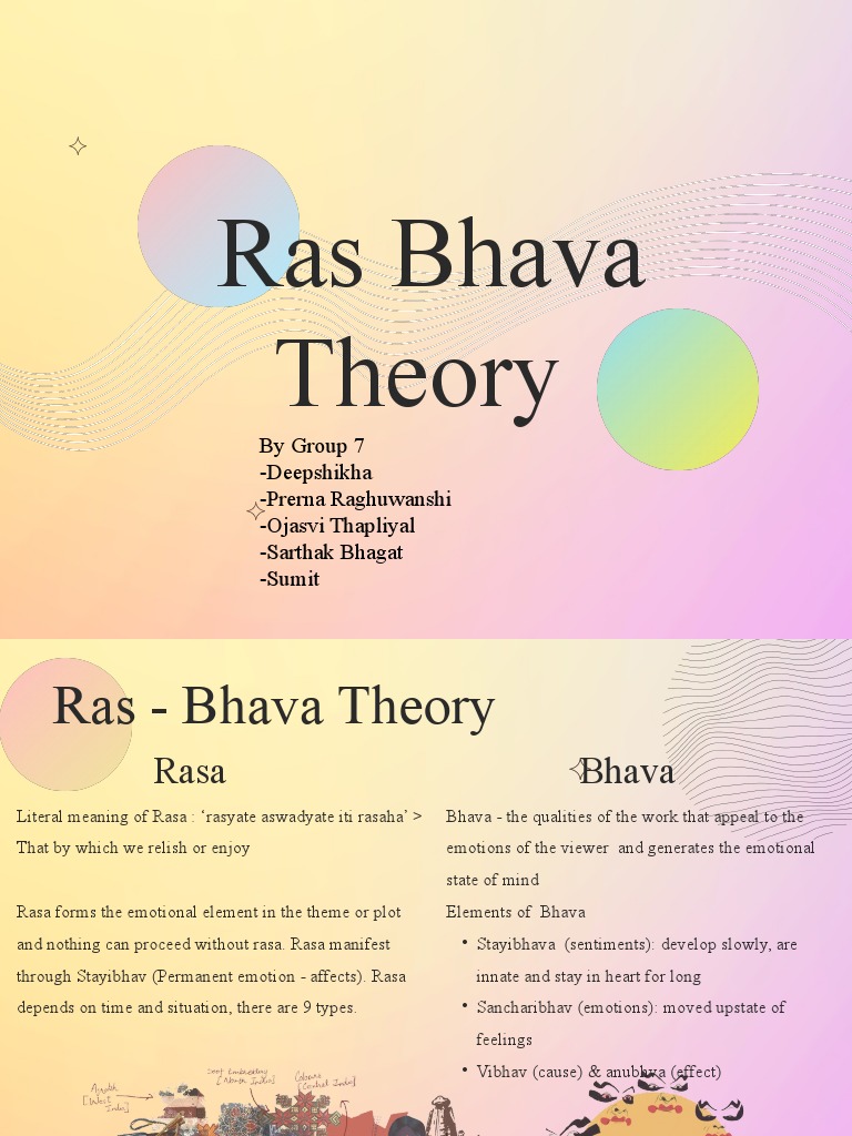 Understanding Ras Bhava Theory | PDF