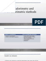 Indirect and Non-Calorimetric Methods