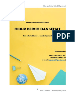 Hidup Bersih Dan Sehat: Bahan Ajar Daring SD Kelas II