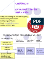 CH NG5 ƯƠ Đào T O Và Phát Tri N Ạ Ể Nhân Viên