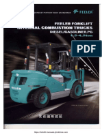 Feeler FD 1.5-4.5 Ton Forklift Brochure