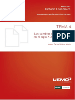 Tema 4 Los Cambios en La Economia en El Siglo XIX