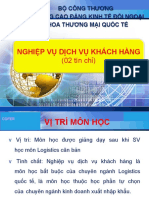 NV Dich Vu Khach Hang (2 Tin Chi)