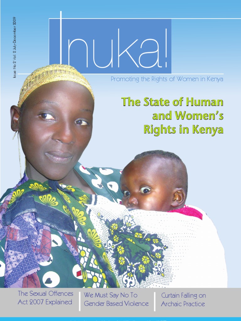 Nuka! The State of Human and Women's Rights in Kenya PDF Marriage