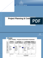 Project Planning & Control Document