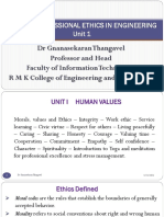 Professional Ethics in Engineering Unit 1