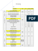 SK Construction Billing Report