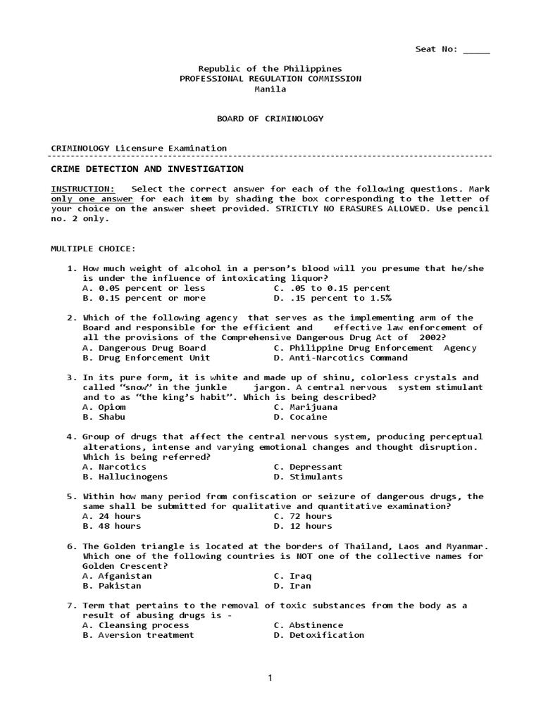 Mock Board Cdi Dec 2021 Pdf Traffic Fires