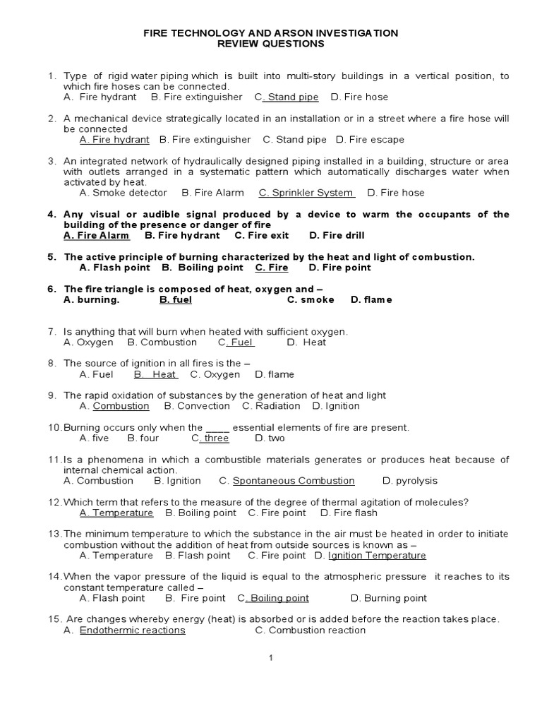 Fire Technology and Arson Investigation | PDF | Law