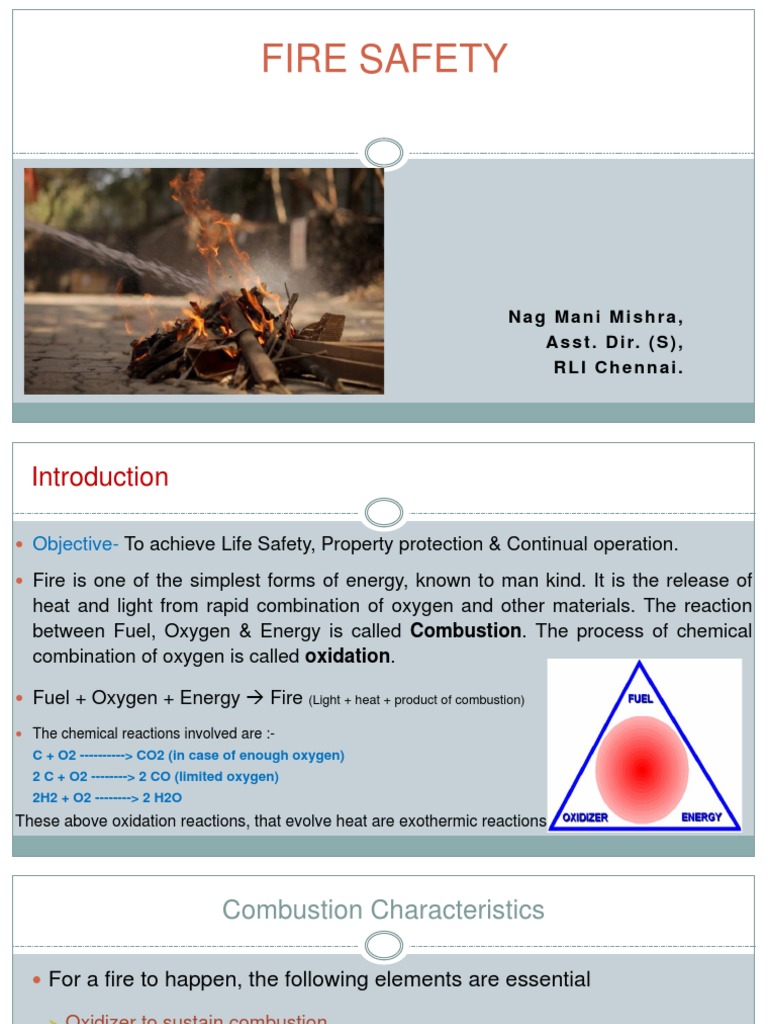 Fire Safety Pdf Combustion Fire Sprinkler System