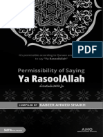 Calling Ya RasoolAllah (English)