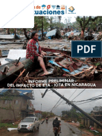 Informe Preliminar Del Impacto de Eta Iota en Nicaragua - Centro Humboldt
