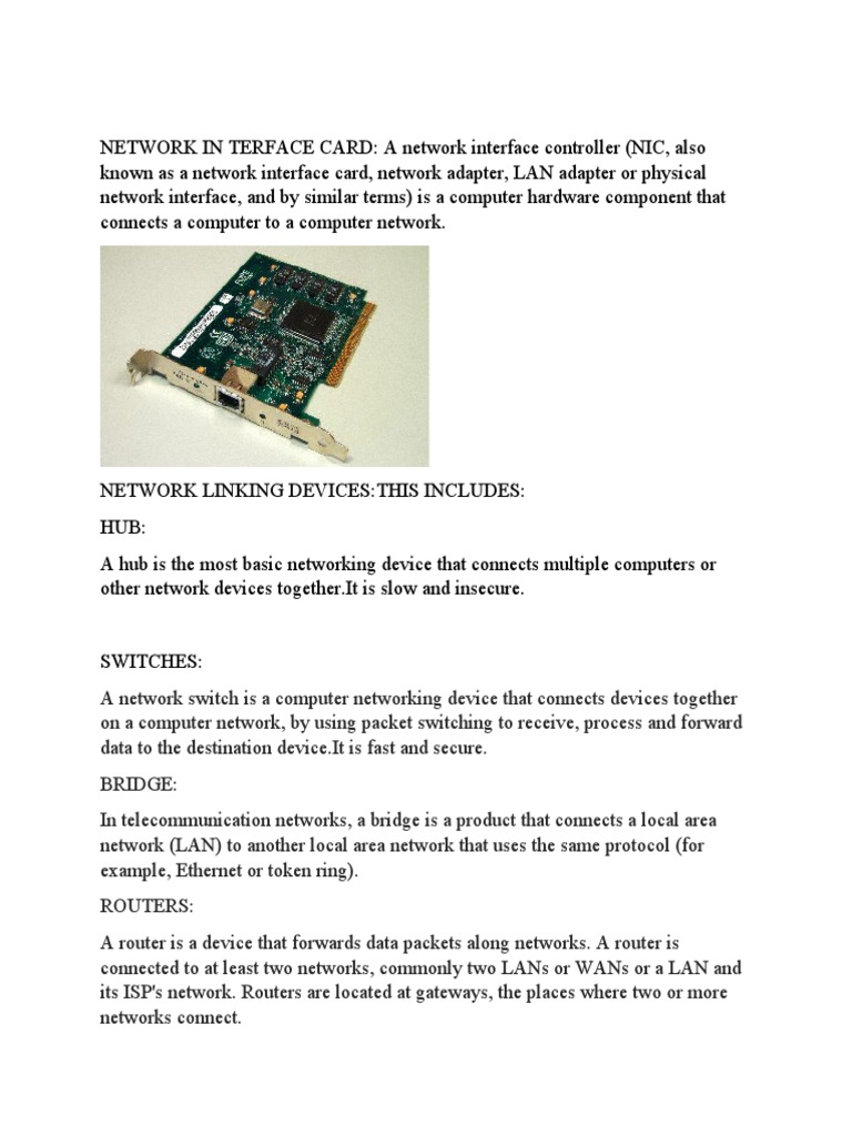 A Network Interface Controller | PDF