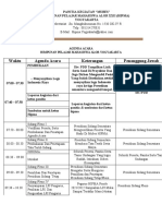 Agenda Acara Dan Penetapan Hipma 2022