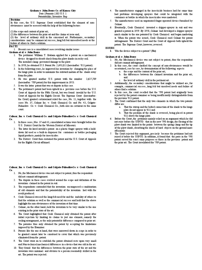 graham-v-john-deere-establishes-non-obviousness-factors-pdf-united