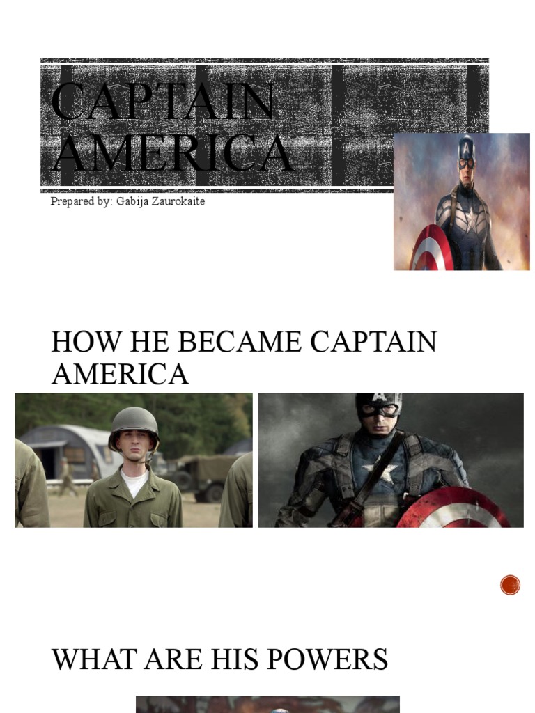 Captain America.... | PDF