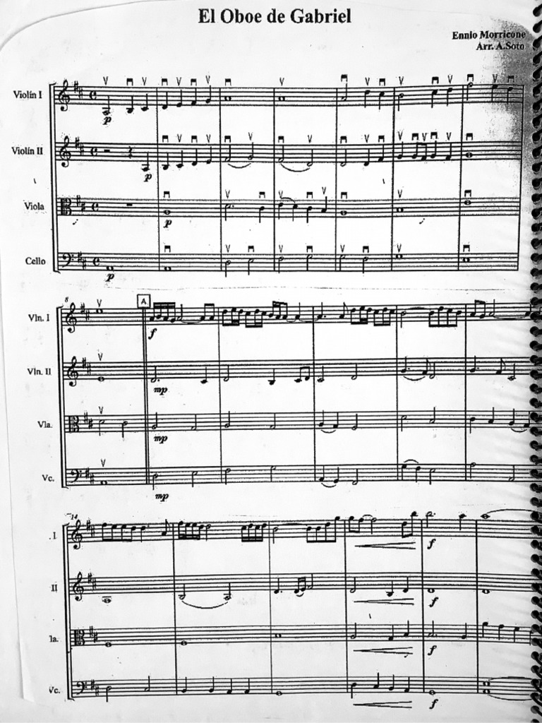 El Oboe de Gabriel General PDF