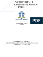 Tugas Tutorial 1 Metode Pengembangan Fisik: Universitas Terbuka Kementerian Pendidikan, Kebudayaan, Riset Dan Teknologi