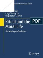 (Philosophical Studies in Contemporary Culture 21) David Solomon, Ping-Cheung Lo, Ruiping Fan (Auth.), David Solomon, Ruiping Fan, Ping-cheung Lo (Eds.)-Ritual and the Moral Life_ Reclaiming the Tradi