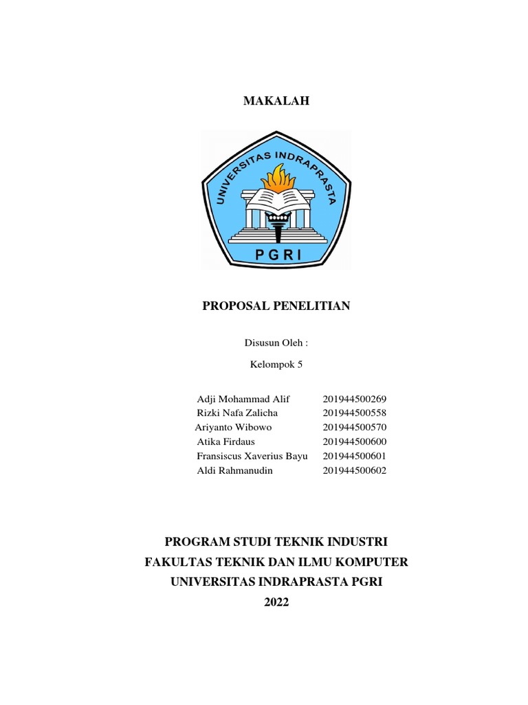 Panduan Penyusunan Proposal Penelitian | PDF | Karier & Perkembangan | Seni