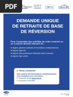 Demande de prestation de retraite publique | PDF