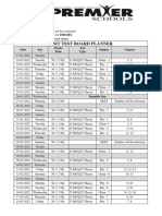 Bio Unit Test Board Planner