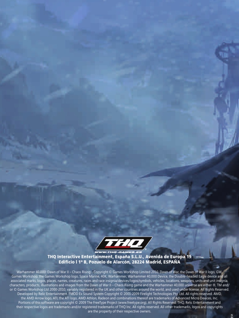 Dawn of War II - Chaos Rising Manual - ES | PDF | Point and Click ...