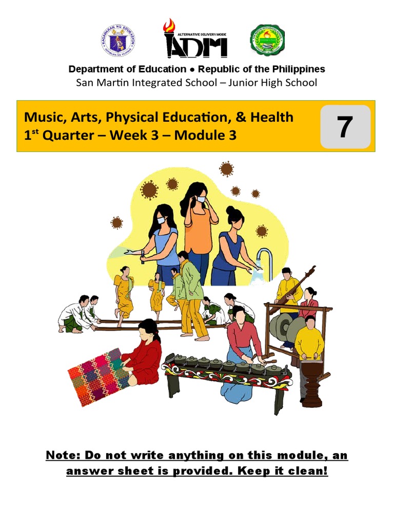 As Mapeh M2 | PDF | Musical Instruments | Track And Field