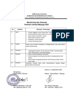 Monitoring dan Evaluasi