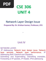 Network Design Issues - 1