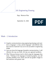 Slide - 1 Engineering Drawing