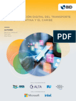 Impulsando La Transformacion Digital Del Transporte en America Latina y El Caribe