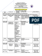 Cookery Weekly Plan 3