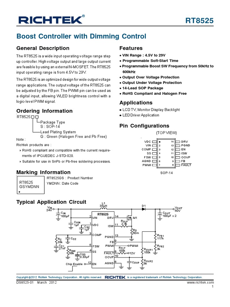 datasheet (1) | PDF | Capacitor | Inductor
