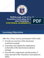 Functional Academics Package Presentation