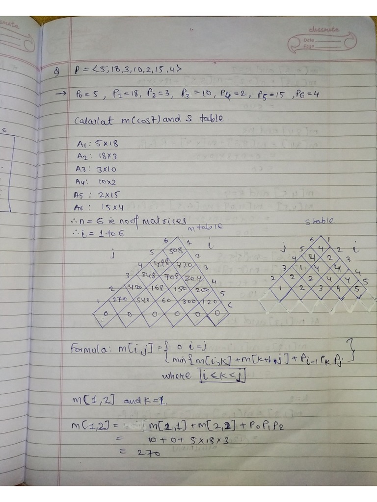 Advanced Algorithm Notes | PDF