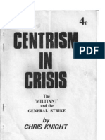 Centrism in Crisis Chartist